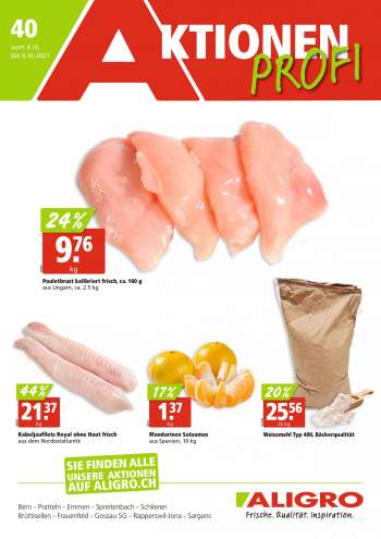 Volantino ALIGRO - 4.10.2021 - 9.10.2021.
