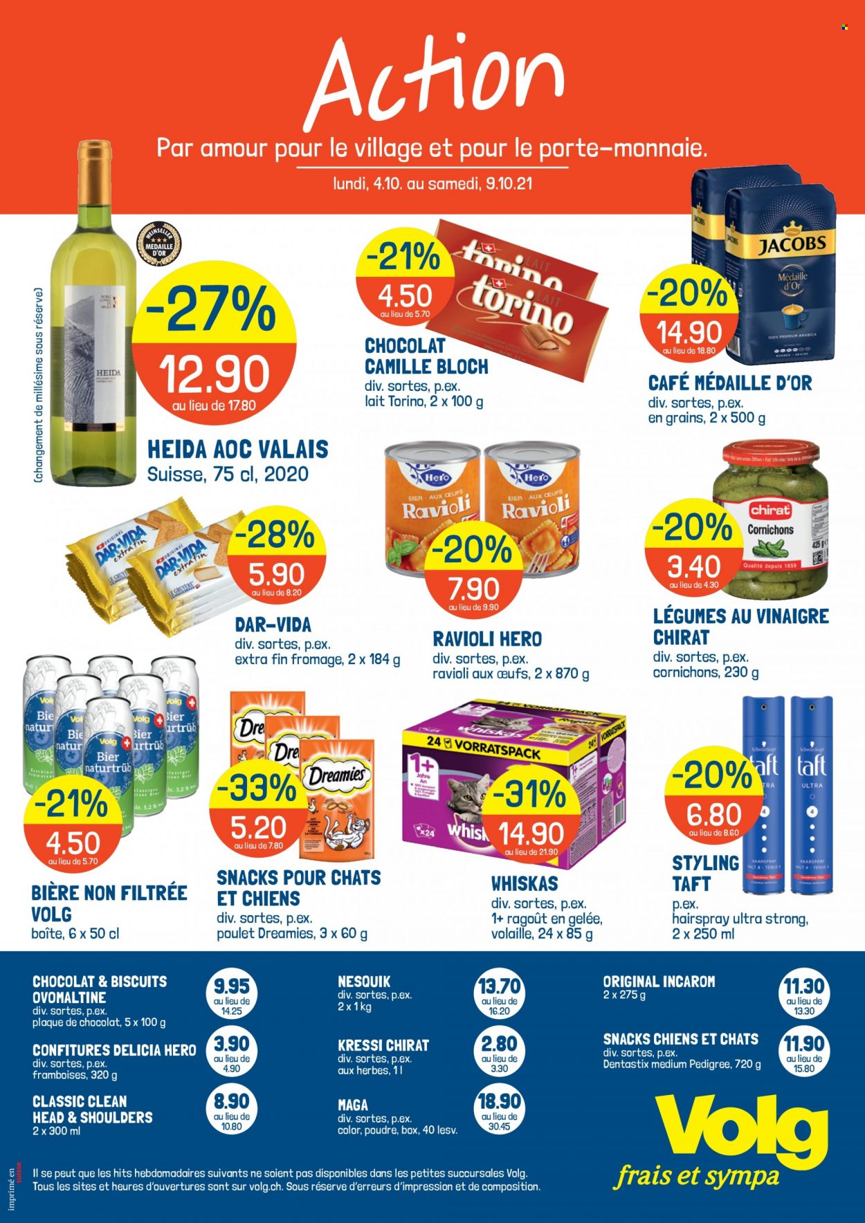Volantino Volg - 4.10.2021 - 9.10.2021. Pagina 1