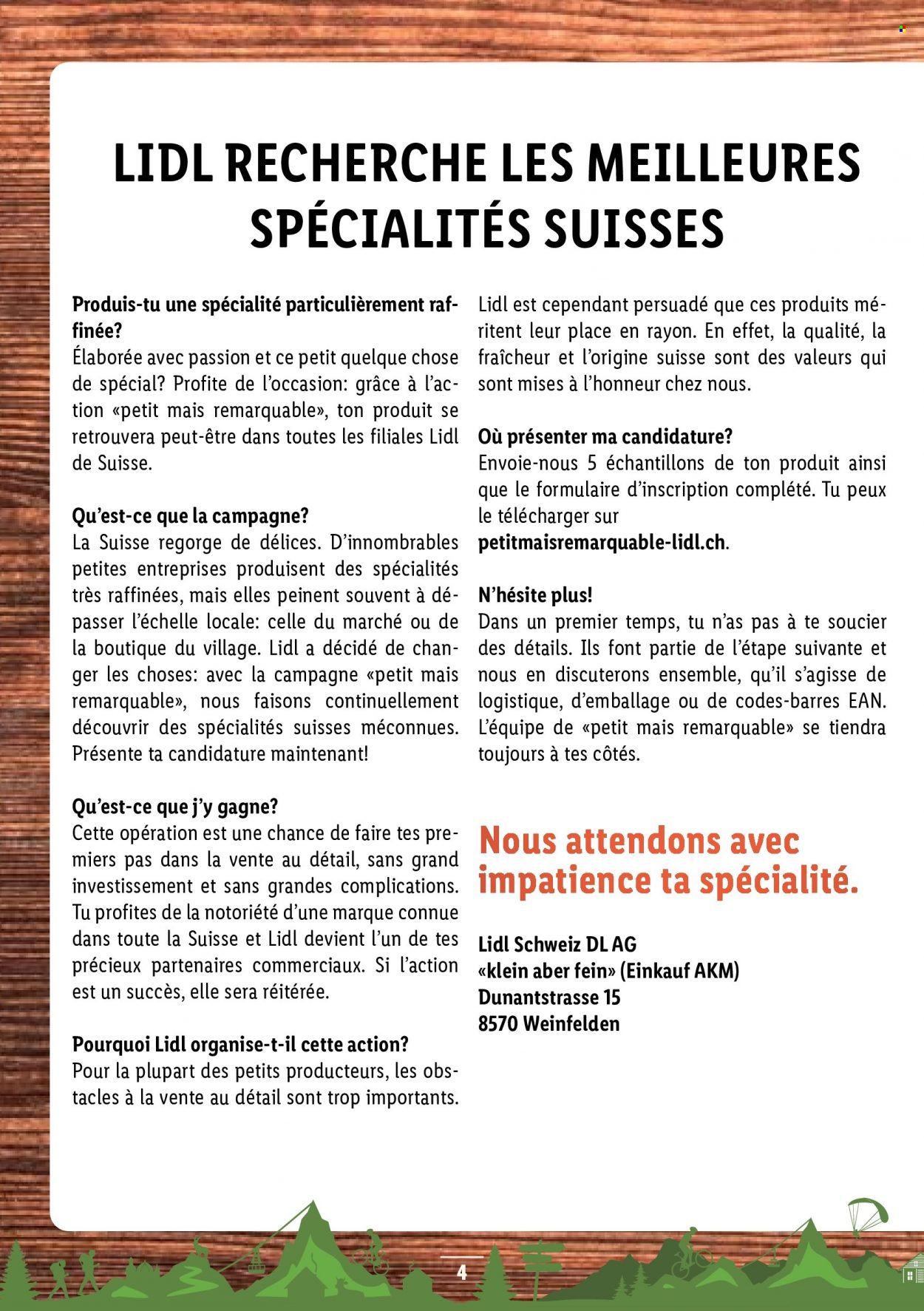 Catalogue Lidl. Page 4