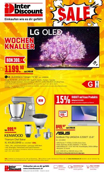 Volantino Interdiscount - 4.10.2021 - 10.10.2021.