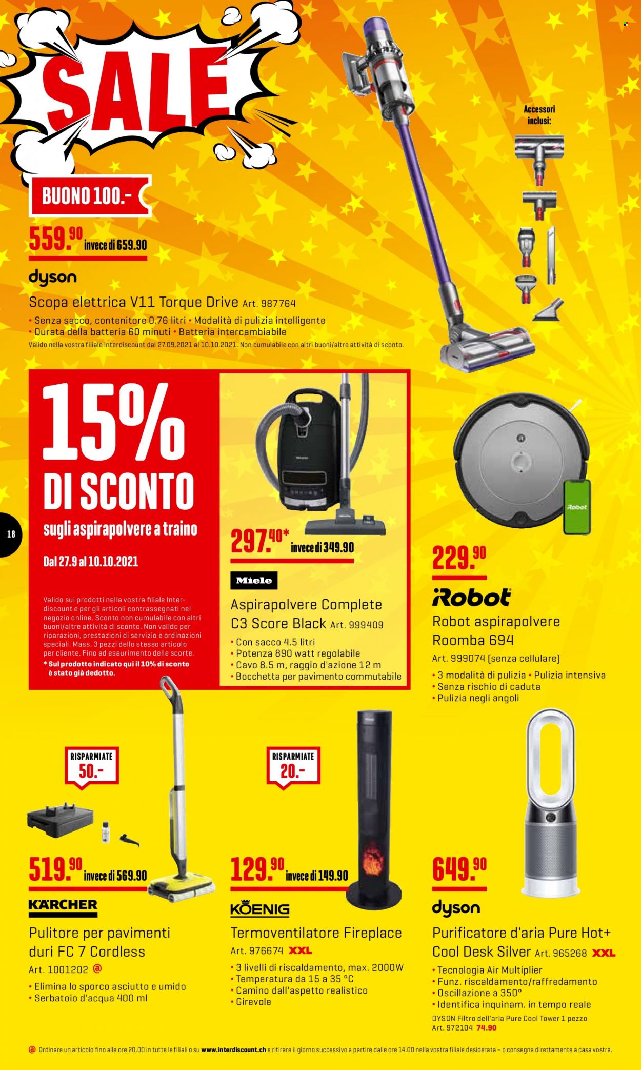 Volantino Interdiscount - 4.10.2021 - 10.10.2021. Pagina 18