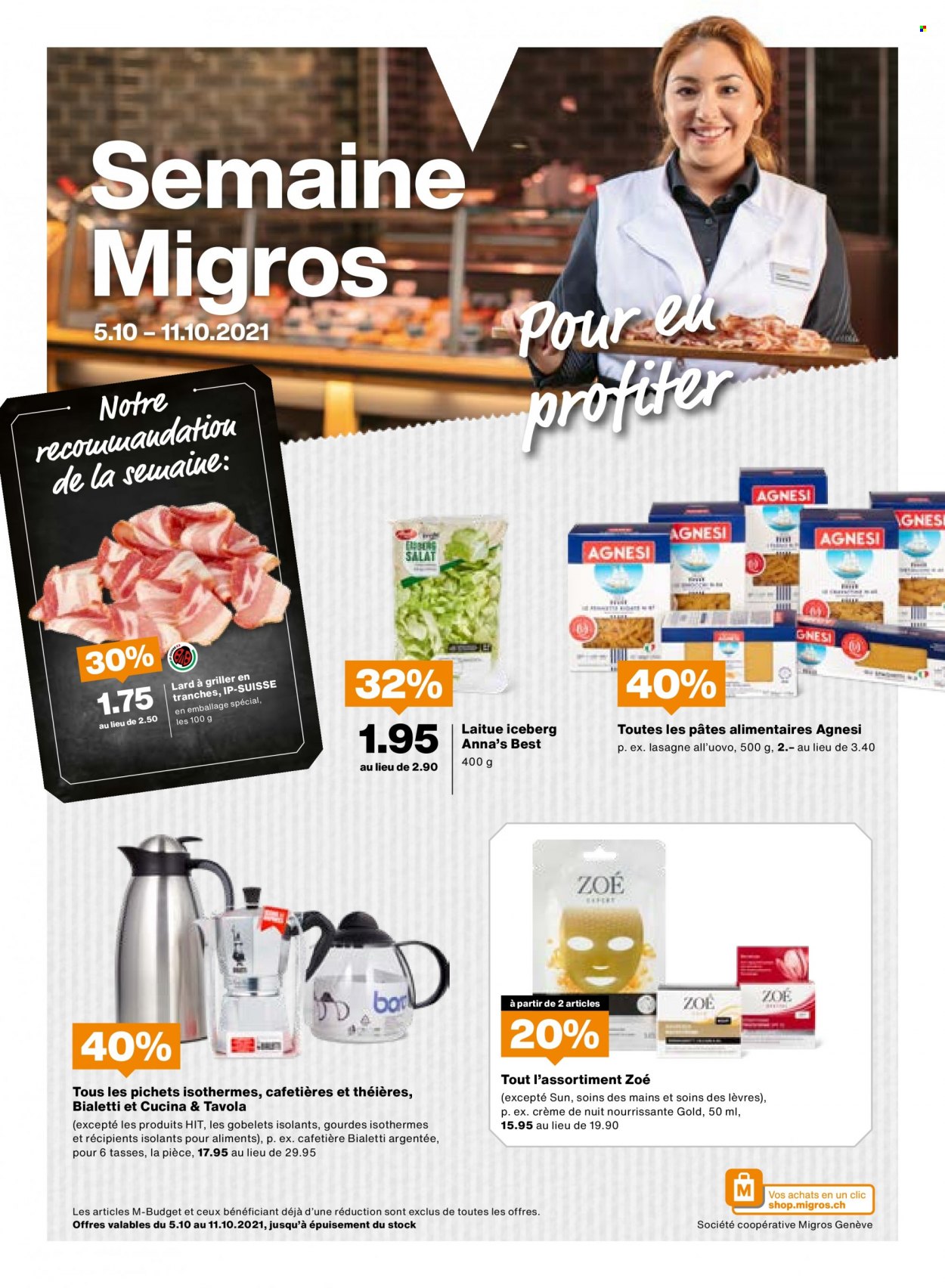 Volantino Migros - 5.10.2021 - 11.10.2021. Pagina 1