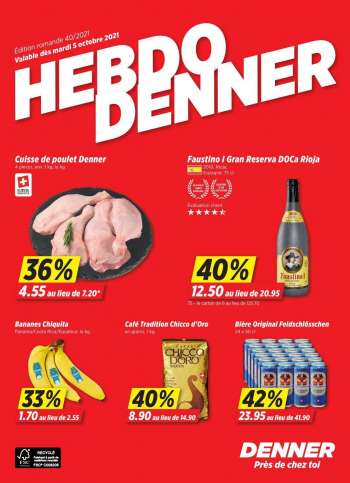 Volantino Denner - 5.10.2021 - 11.10.2021.