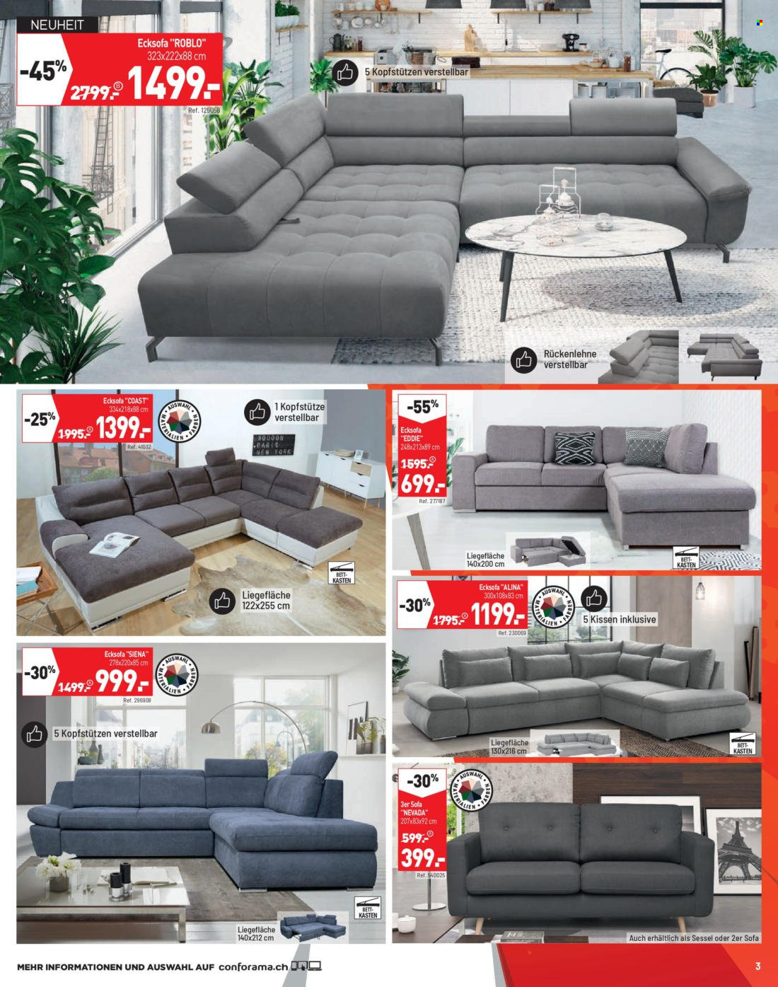 Volantino Conforama - 5.10.2021 - 1.11.2021. Pagina 3