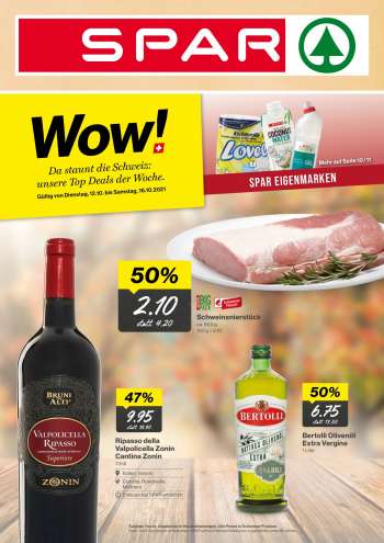 Volantino SPAR - 12.10.2021 - 16.10.2021.