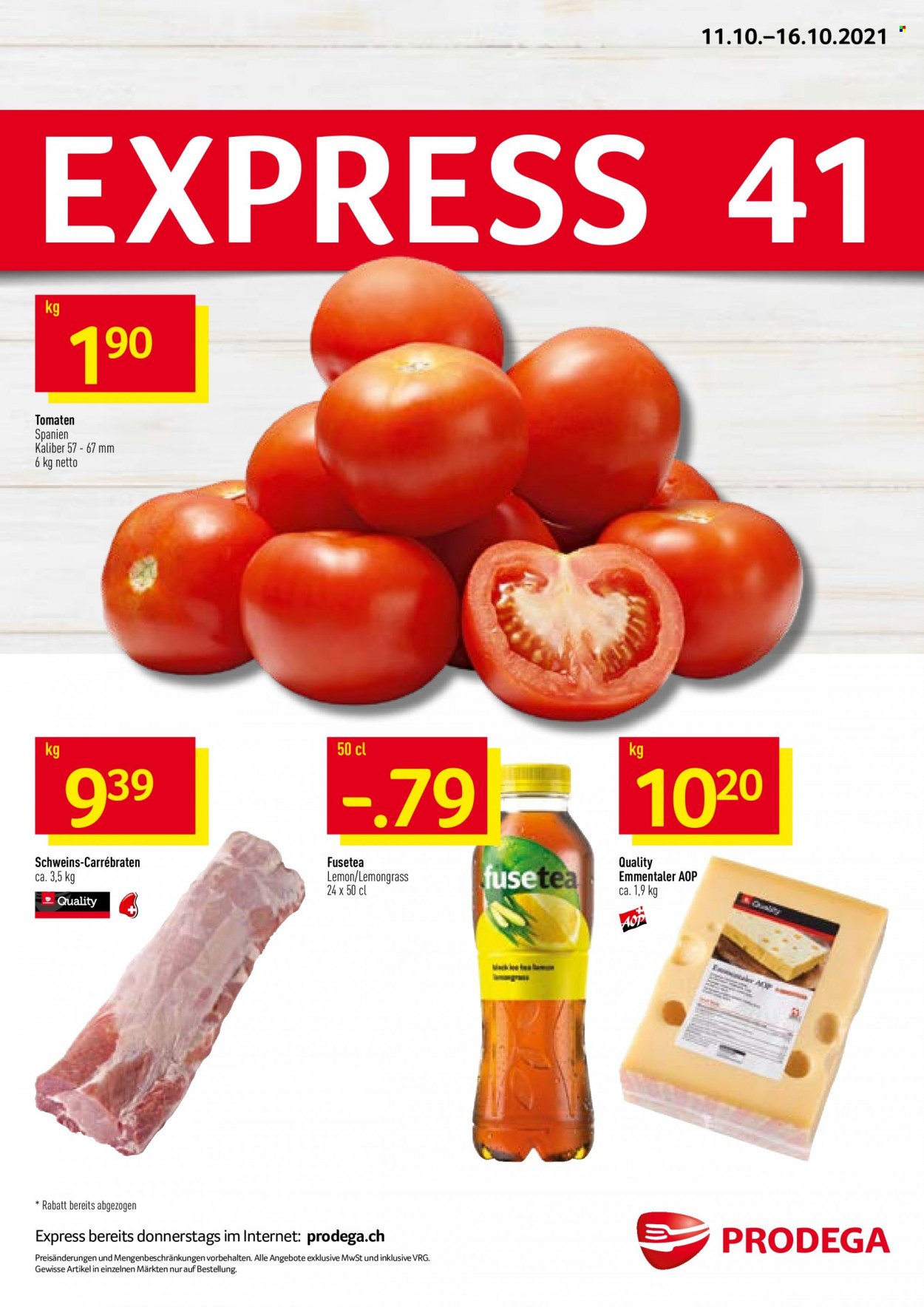 Volantino Prodega - 11.10.2021 - 16.10.2021. Pagina 1