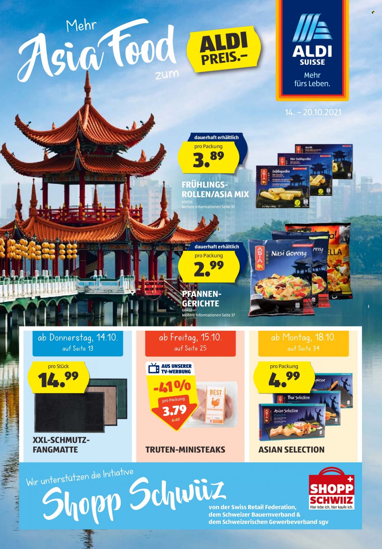 Volantino Aldi - 14.10.2021 - 20.10.2021. Pagina 1
