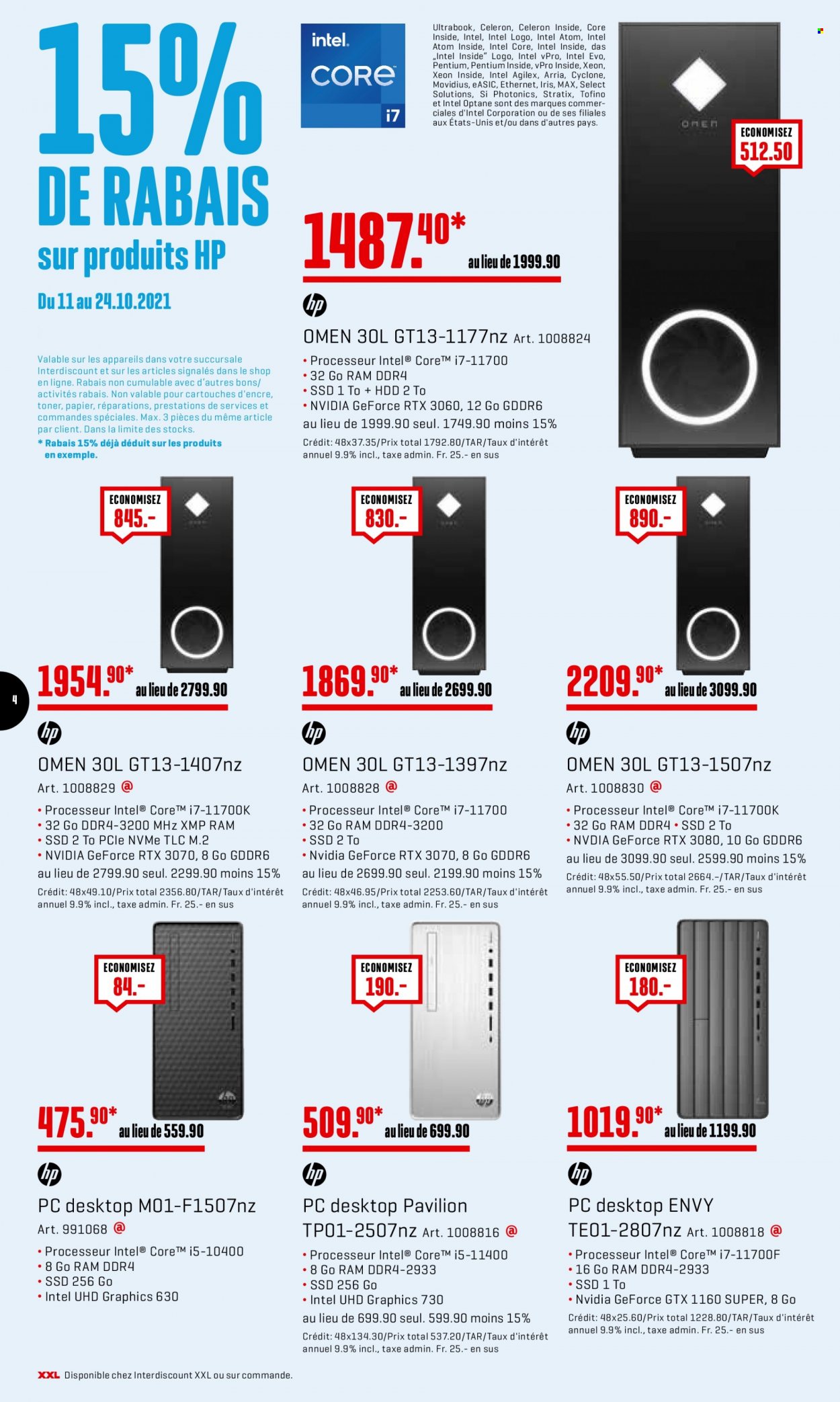 Volantino Interdiscount - 11.10.2021 - 24.10.2021. Pagina 4