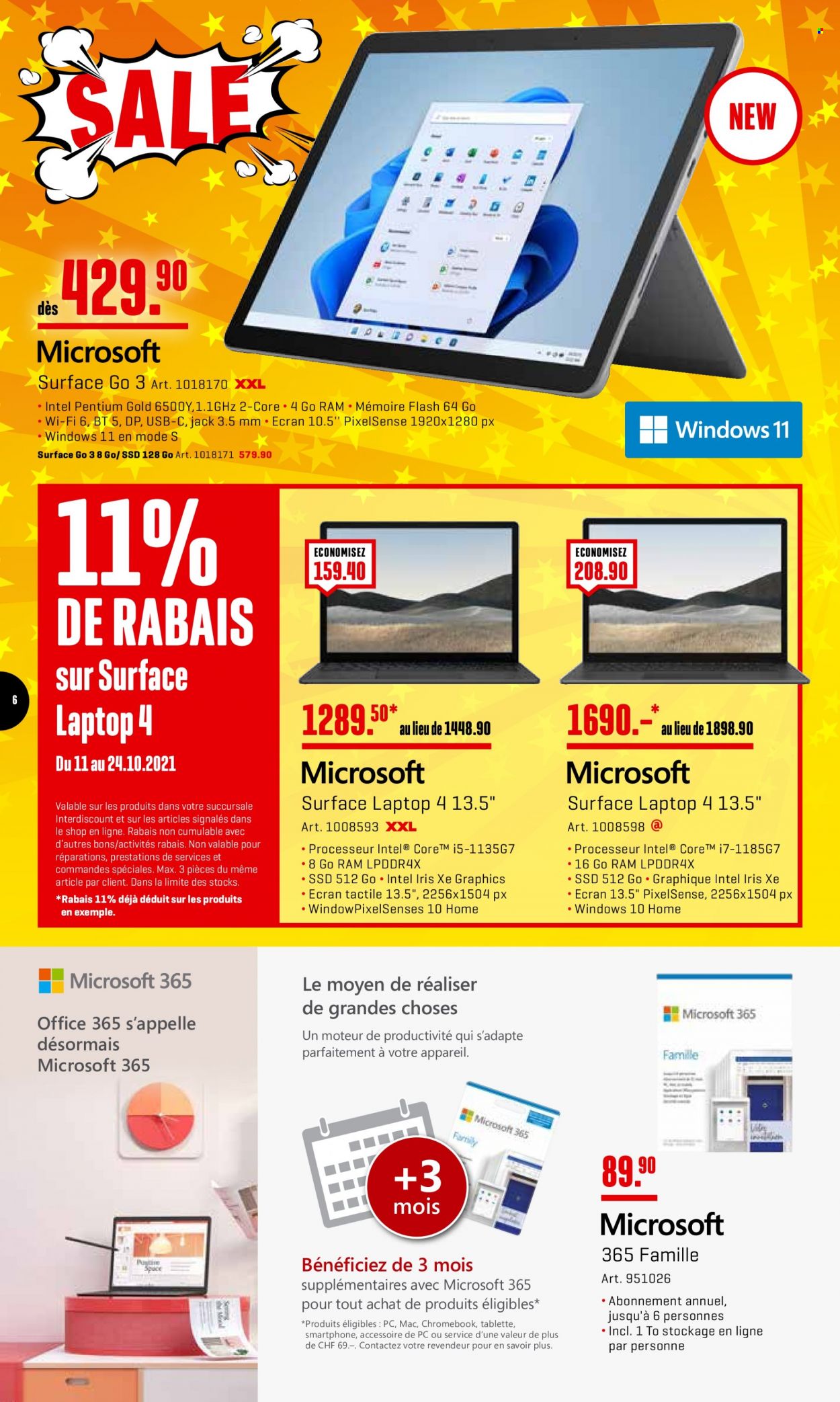 Volantino Interdiscount - 11.10.2021 - 24.10.2021. Pagina 6