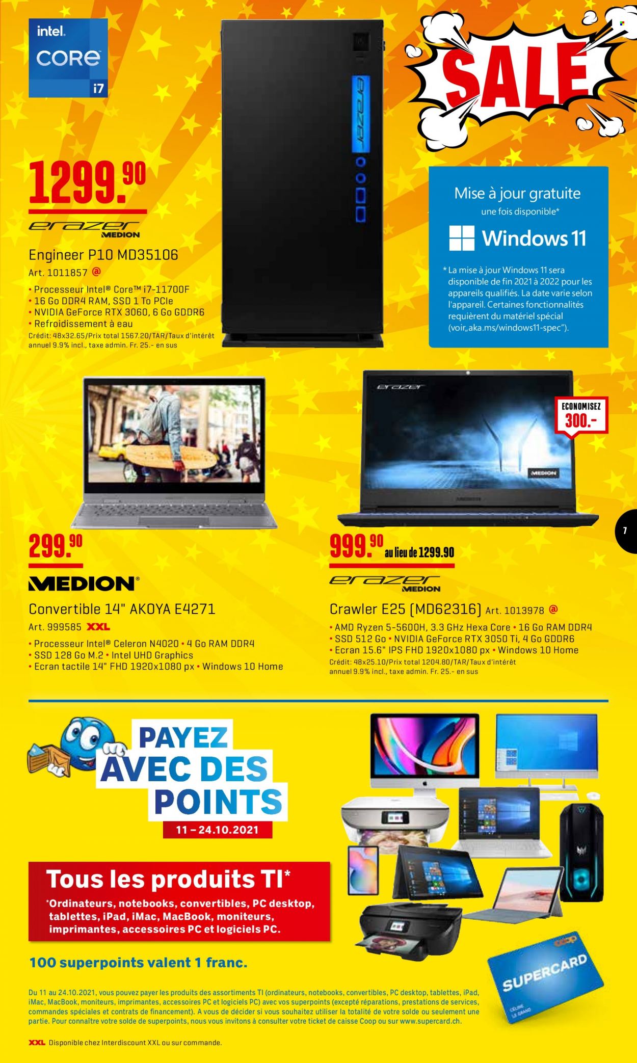 Volantino Interdiscount - 11.10.2021 - 24.10.2021. Pagina 7