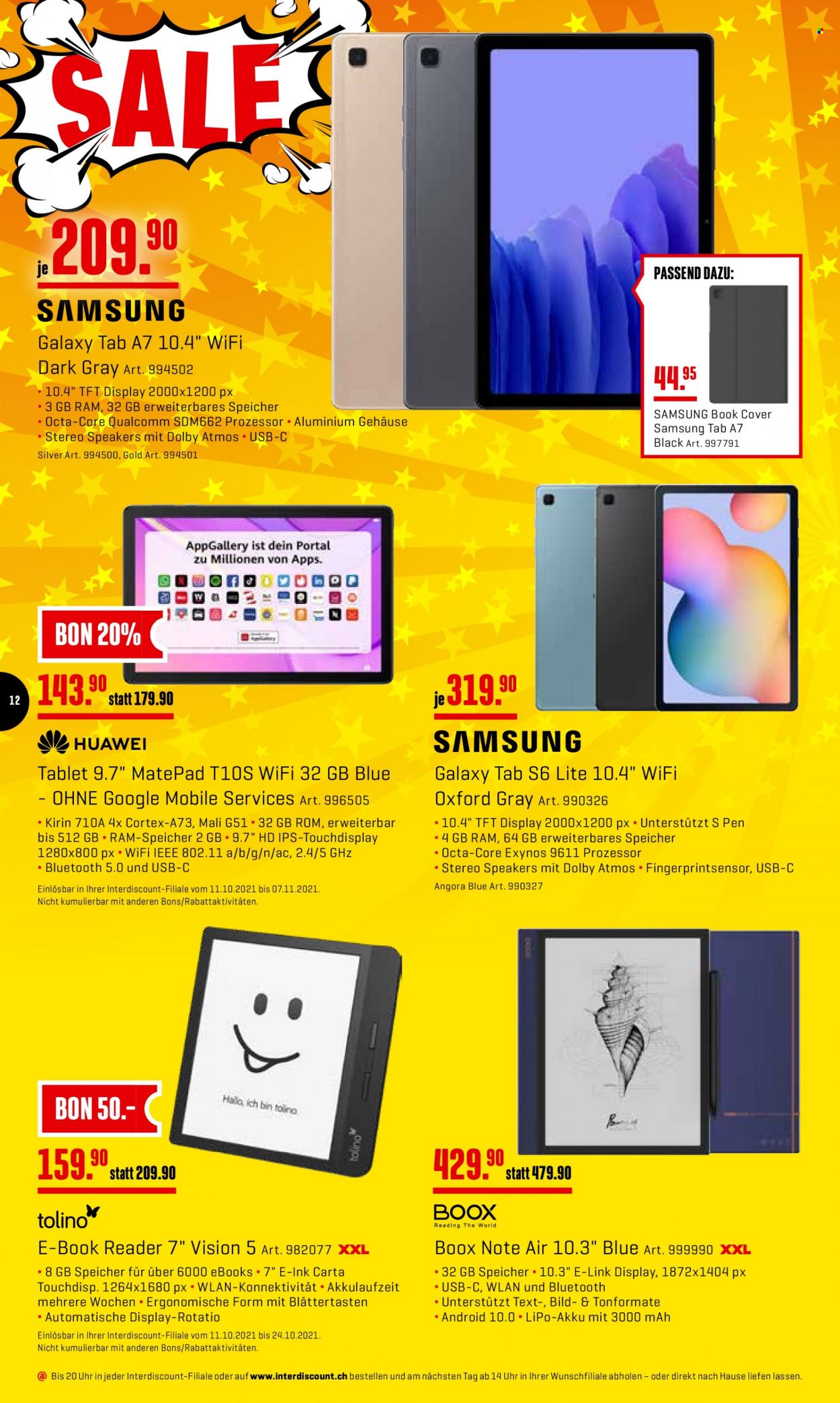 Volantino Interdiscount - 11.10.2021 - 24.10.2021. Pagina 12