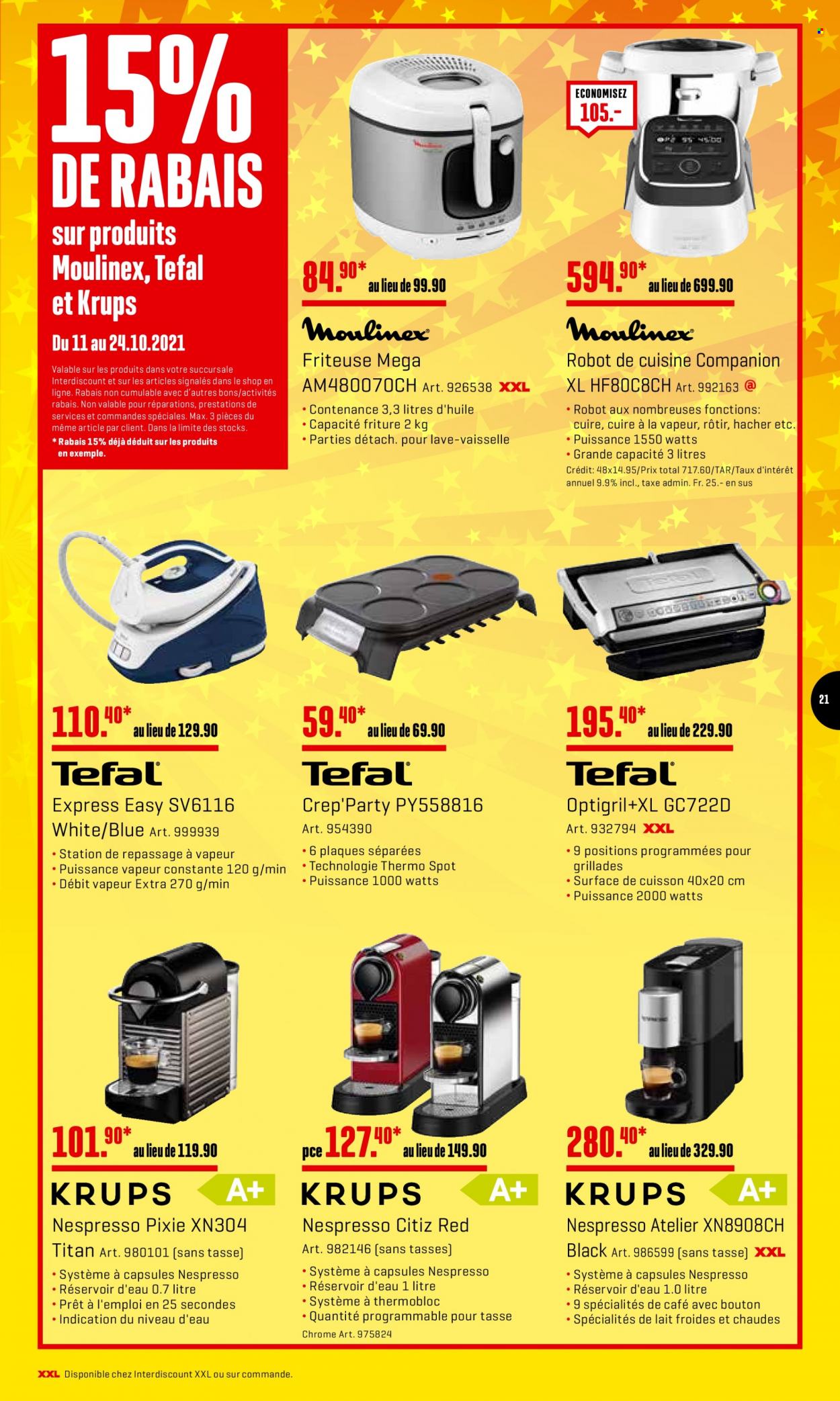 Volantino Interdiscount - 11.10.2021 - 24.10.2021. Pagina 21