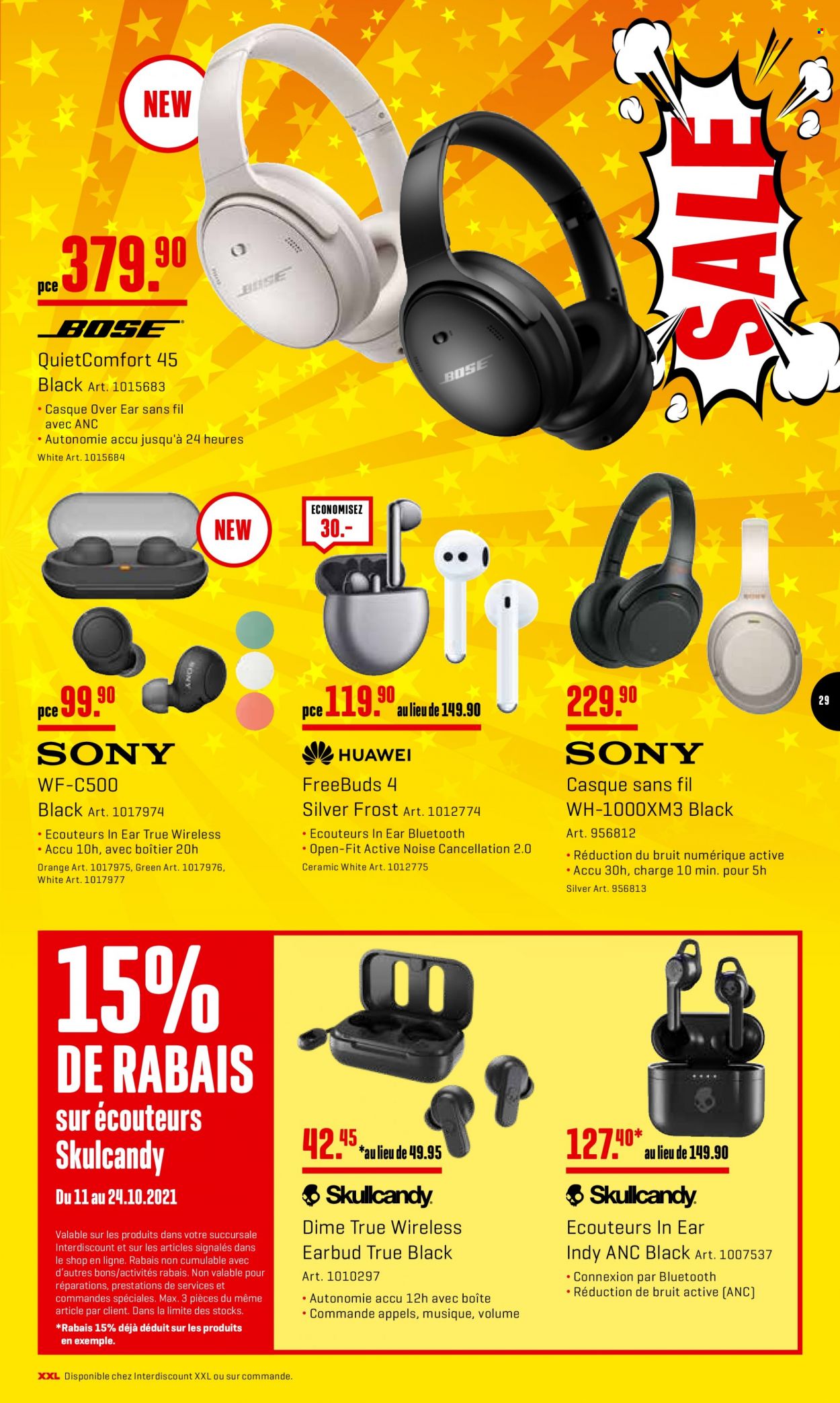 Volantino Interdiscount - 11.10.2021 - 24.10.2021. Pagina 29