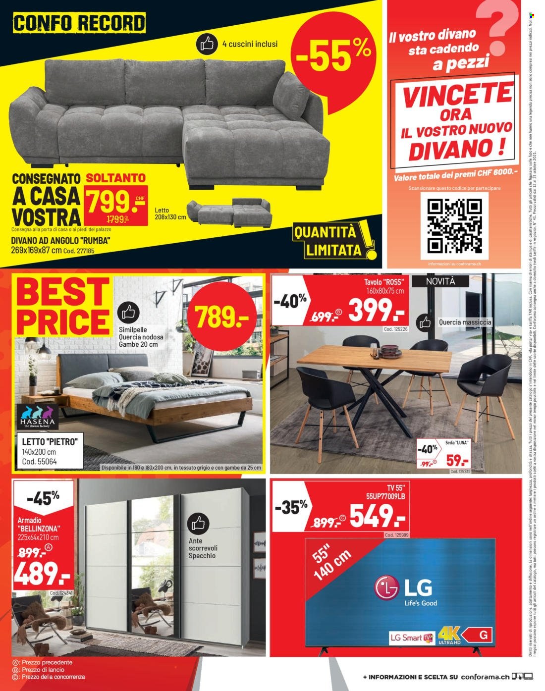 Prospekt Conforama - 12.10.2021 - 25.10.2021. Seite 12