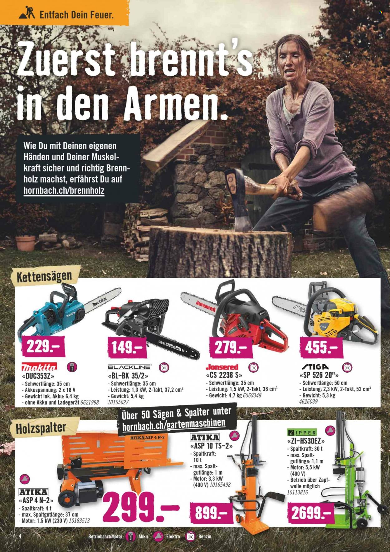 Volantino Hornbach - 13.10.2021 - 11.11.2021. Pagina 4