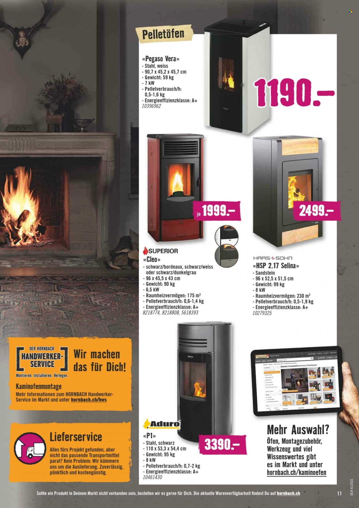 Volantino Hornbach - 13.10.2021 - 11.11.2021. Pagina 11