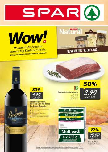 Prospekte SPAR - 19.10.2021 - 23.10.2021.