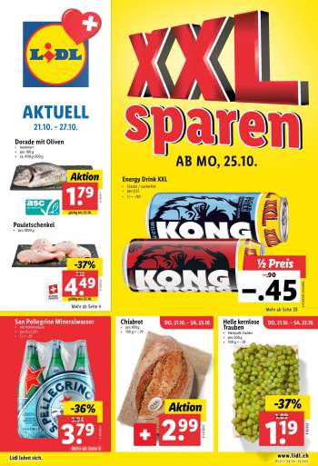 Volantino Lidl - 21.10.2021 - 27.10.2021.