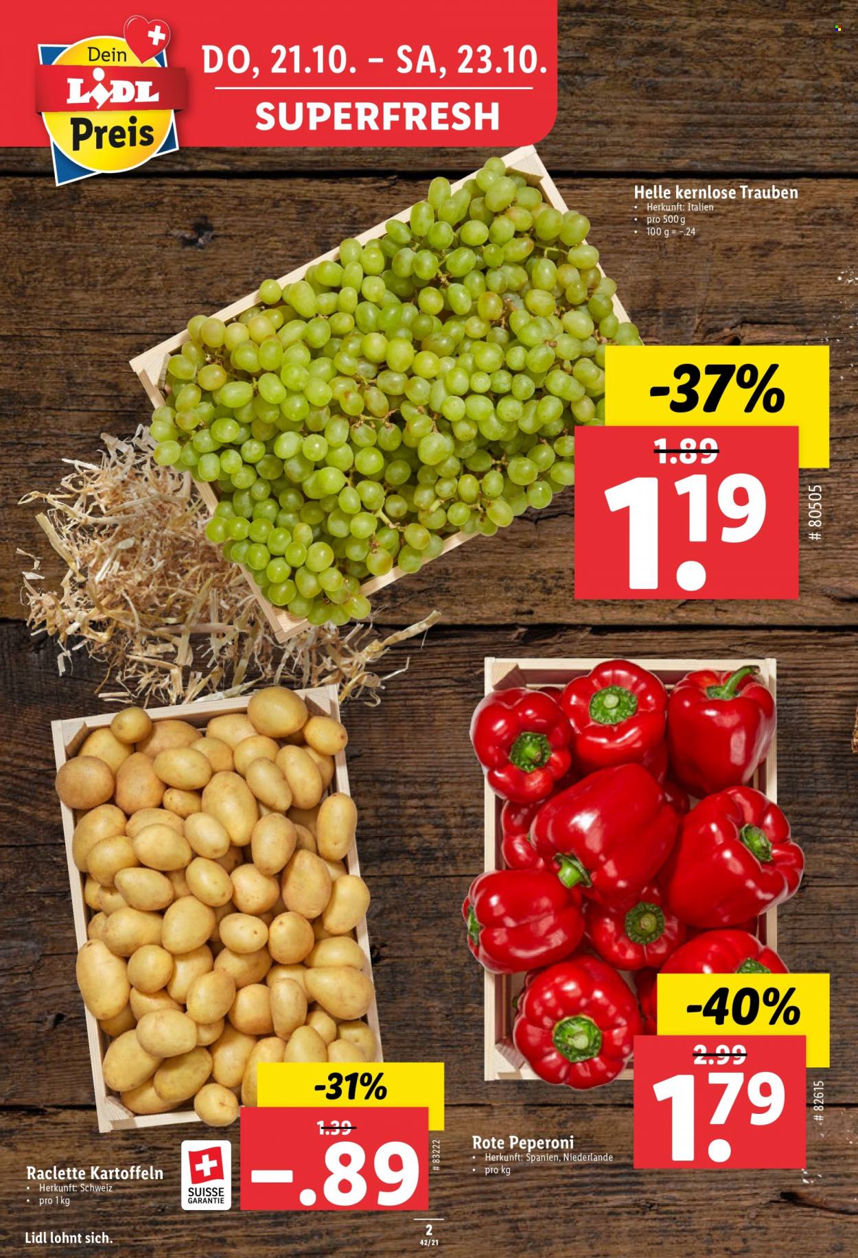 Volantino Lidl - 21.10.2021 - 27.10.2021. Pagina 2