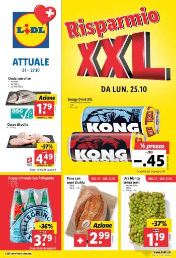 Catalogue Lidl - 21.10.2021 - 27.10.2021.