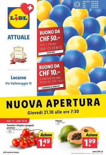 Catalogue Lidl - 21.10.2021 - 23.10.2021.
