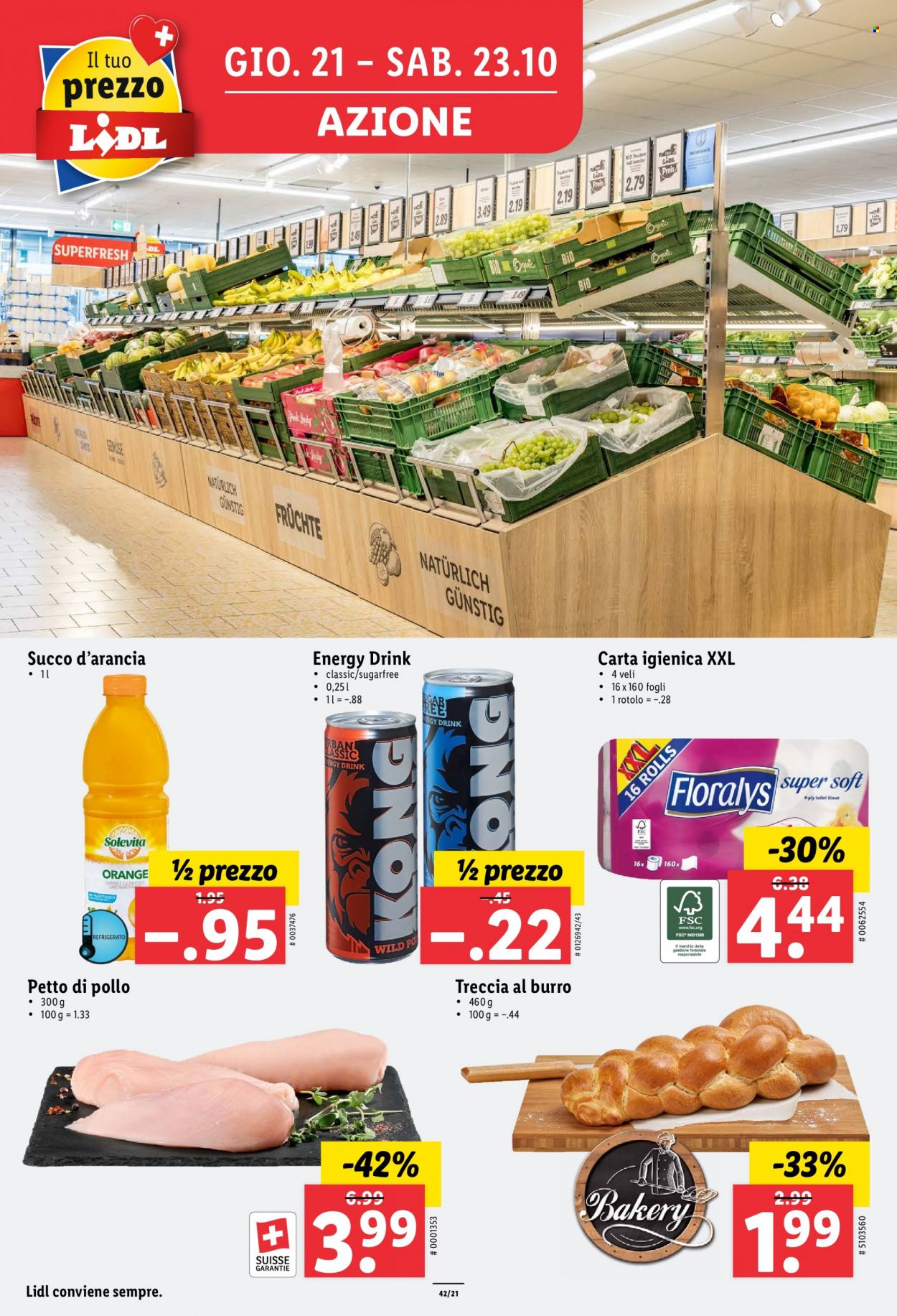Volantino Lidl - 21.10.2021 - 23.10.2021. Pagina 2