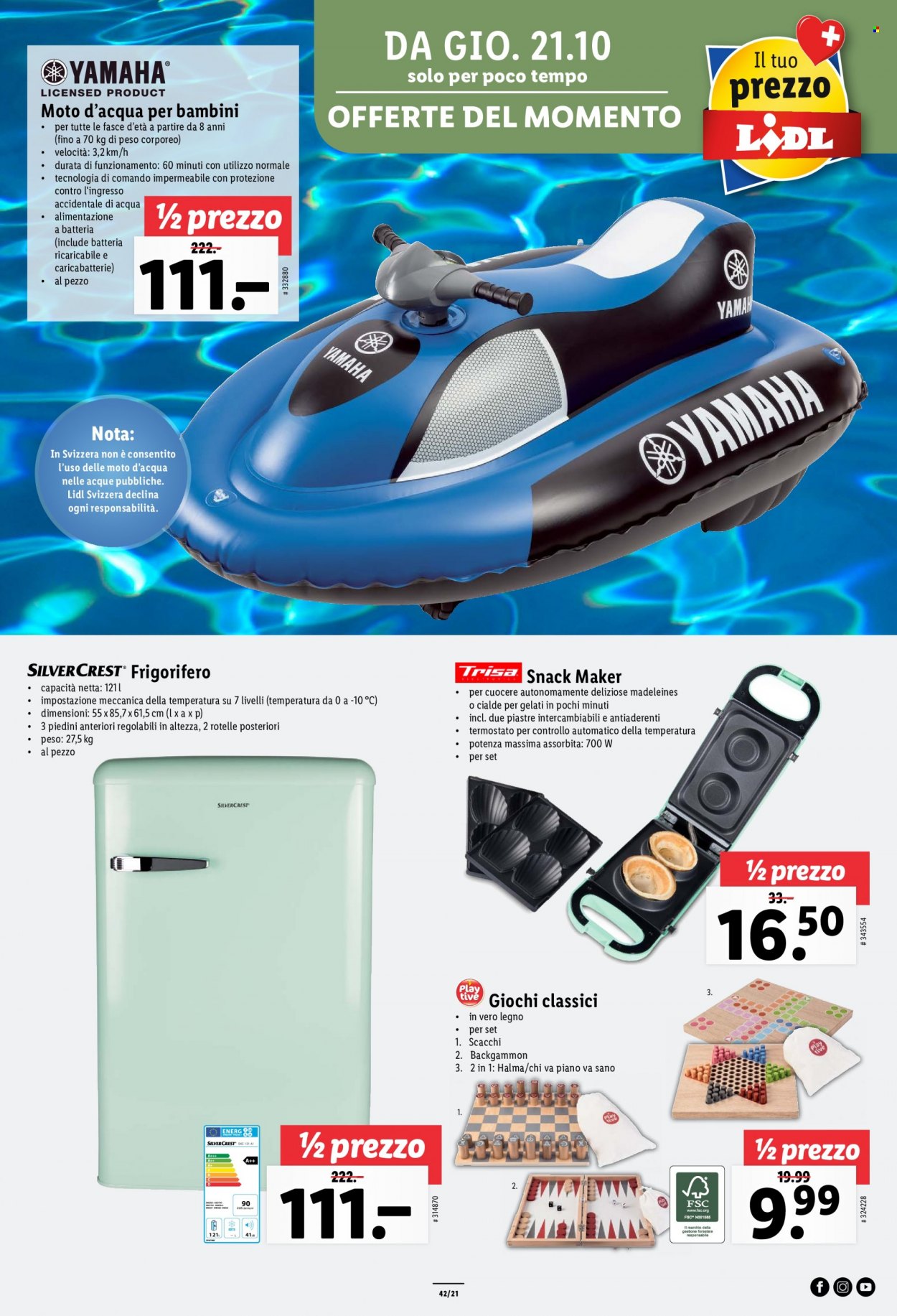 Volantino Lidl - 21.10.2021 - 23.10.2021. Pagina 3