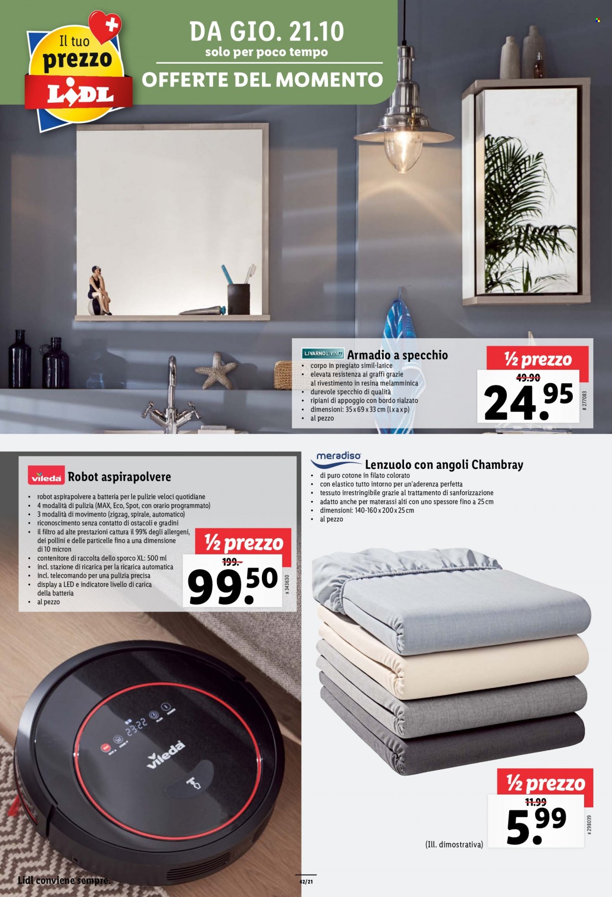 Volantino Lidl - 21.10.2021 - 23.10.2021. Pagina 4