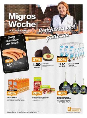 Prospekte Migros - 19.10.2021 - 25.10.2021.