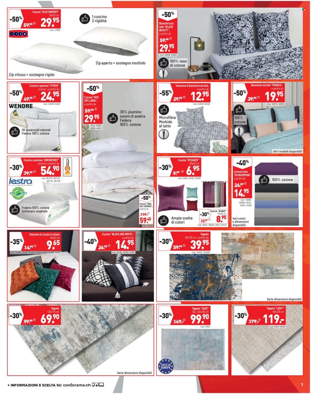 Volantino Conforama - 19.10.2021 - 1.11.2021. Pagina 7