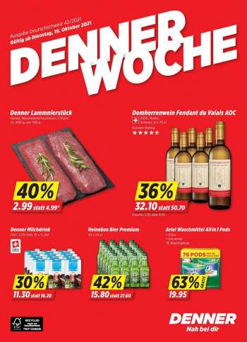 Volantino Denner - 19.10.2021 - 25.10.2021.