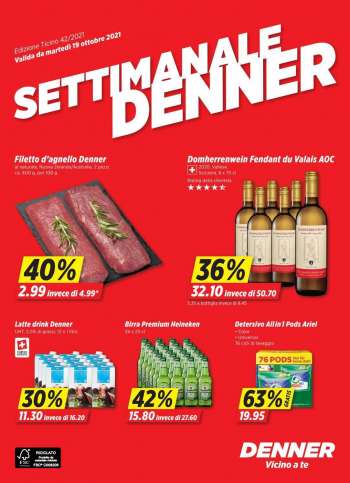 Volantino Denner - 19.10.2021 - 25.10.2021.