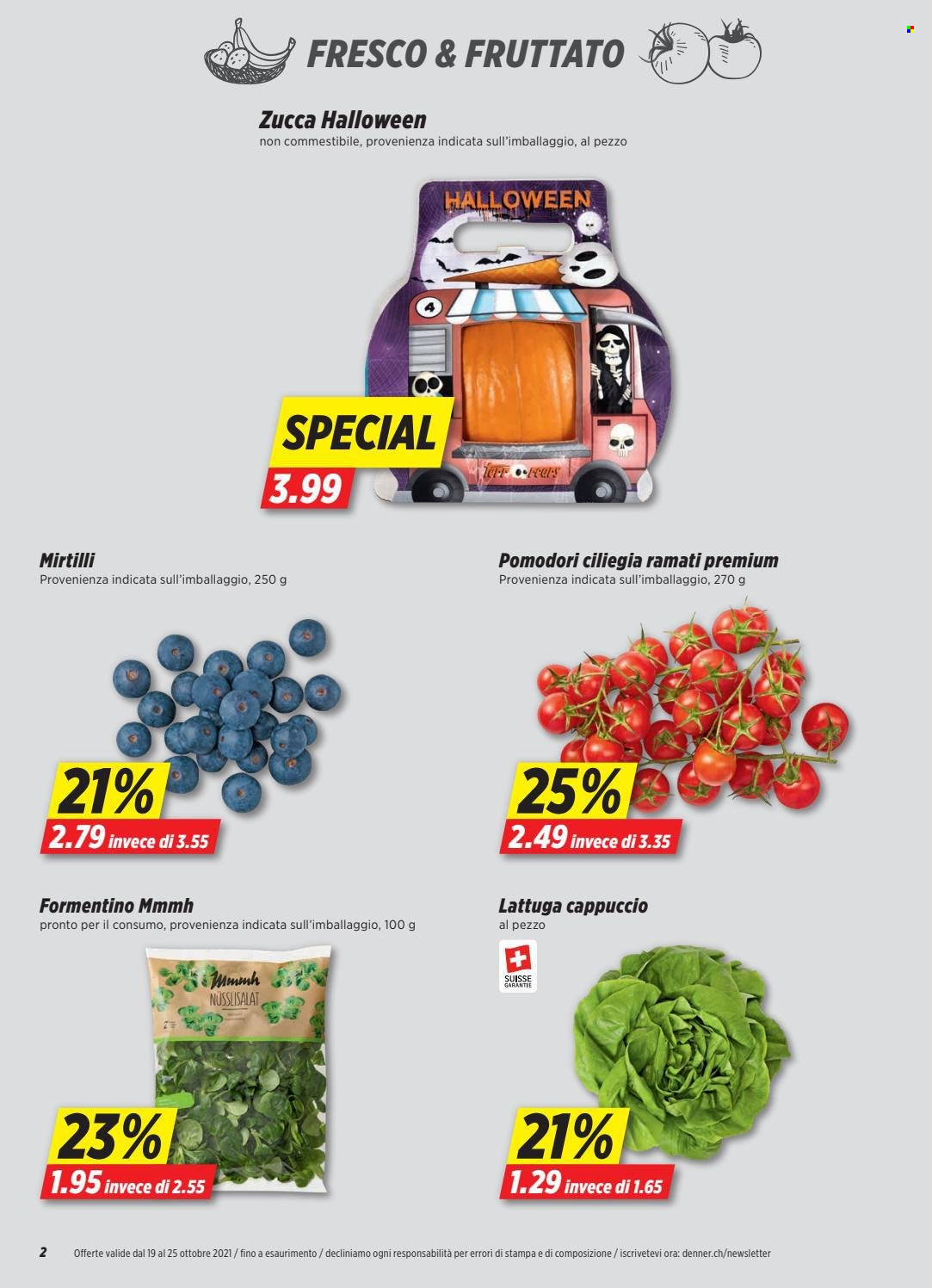 Volantino Denner - 19.10.2021 - 25.10.2021. Pagina 2