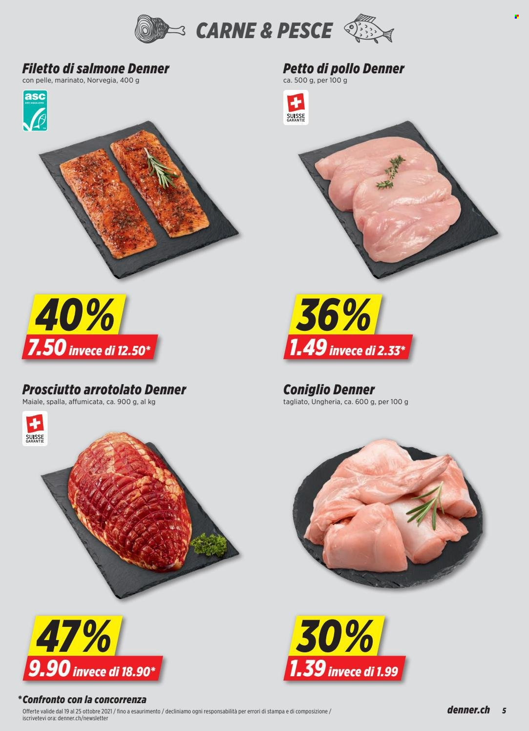 Volantino Denner - 19.10.2021 - 25.10.2021. Pagina 5