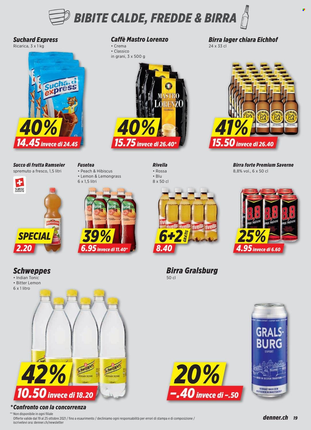 Volantino Denner - 19.10.2021 - 25.10.2021. Pagina 19