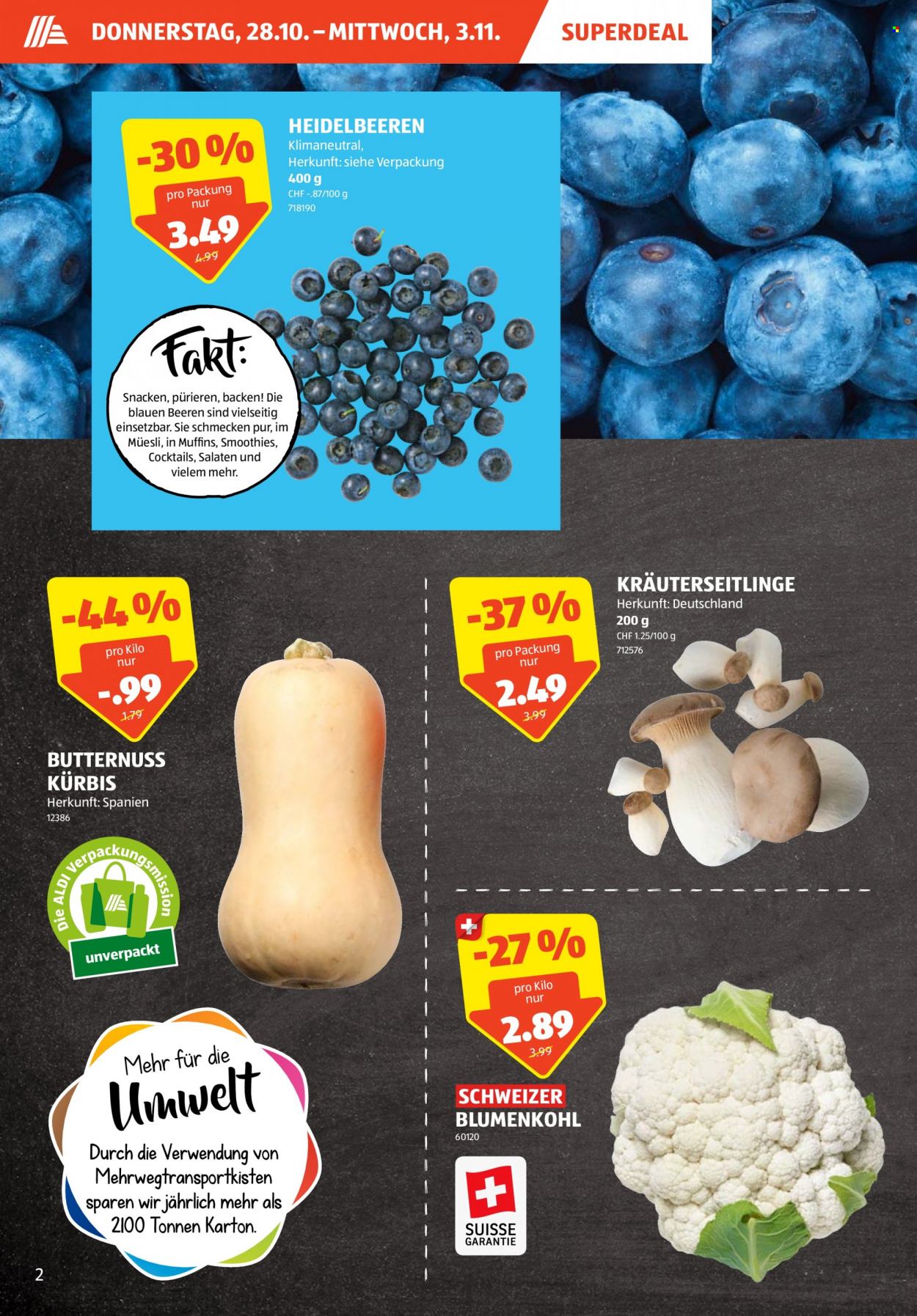 Prospekt Aldi - 28.10.2021 - 3.11.2021. Seite 2