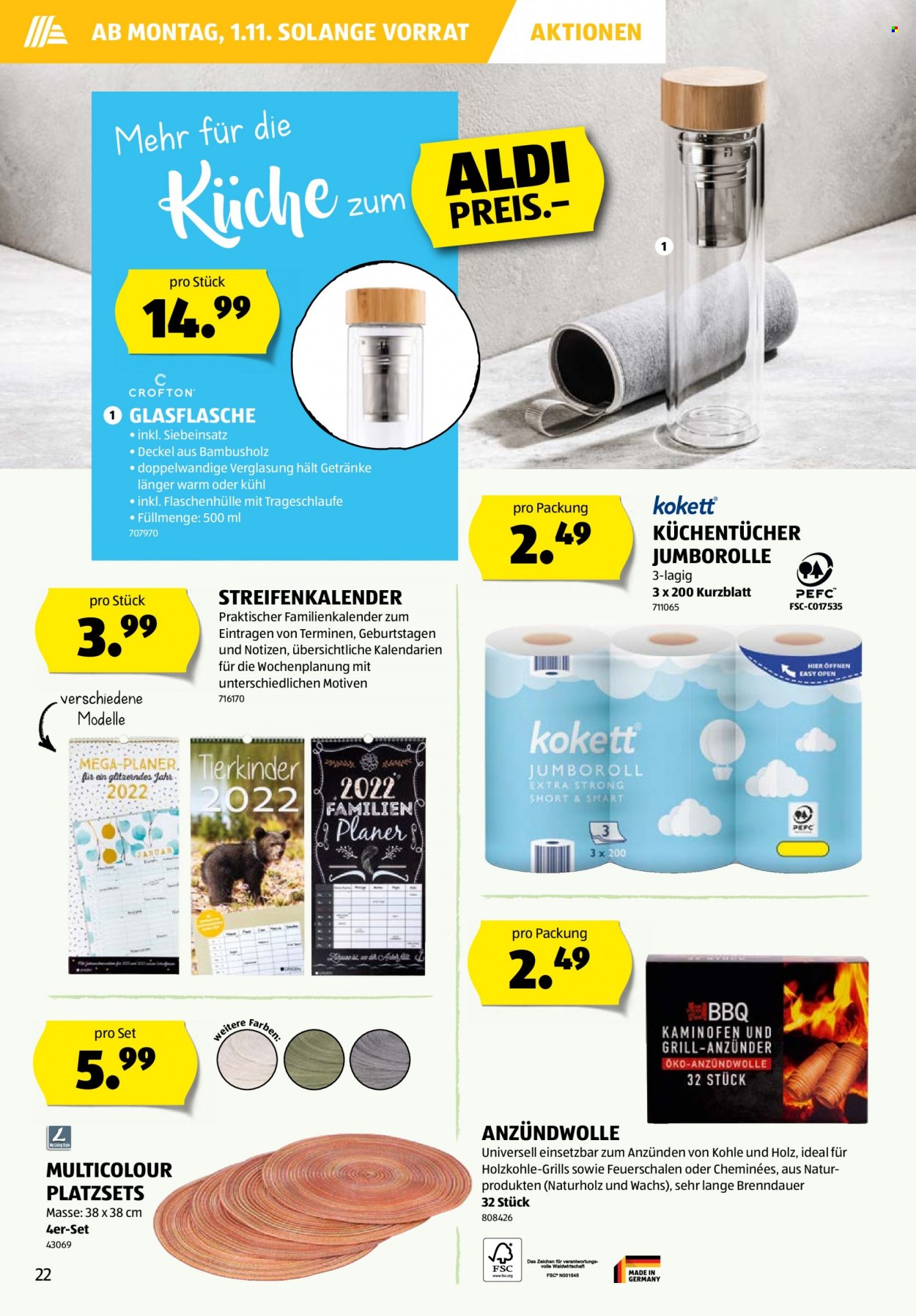 Prospekt Aldi - 28.10.2021 - 3.11.2021. Seite 22