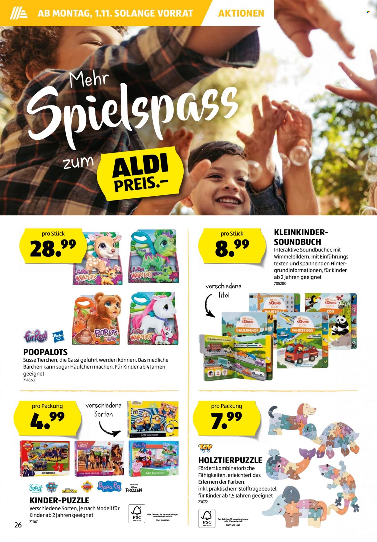 Prospekt Aldi - 28.10.2021 - 3.11.2021. Seite 26