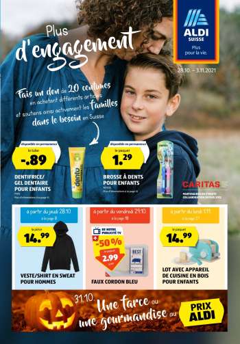 Volantino Aldi - 28.10.2021 - 3.11.2021.