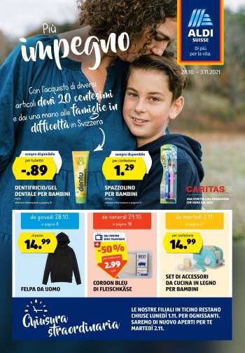 Catalogue Aldi - 28.10.2021 - 3.11.2021.