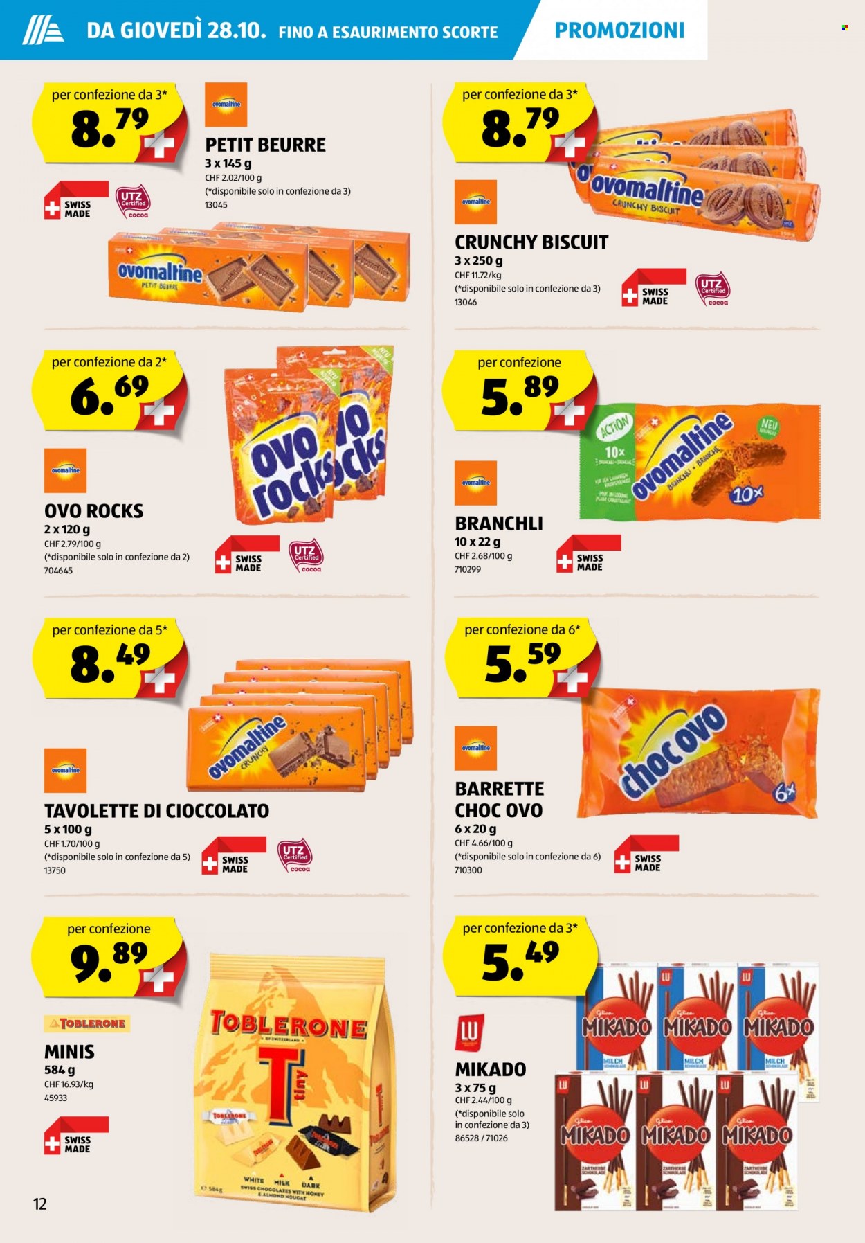 Volantino Aldi - 28.10.2021 - 3.11.2021. Pagina 12