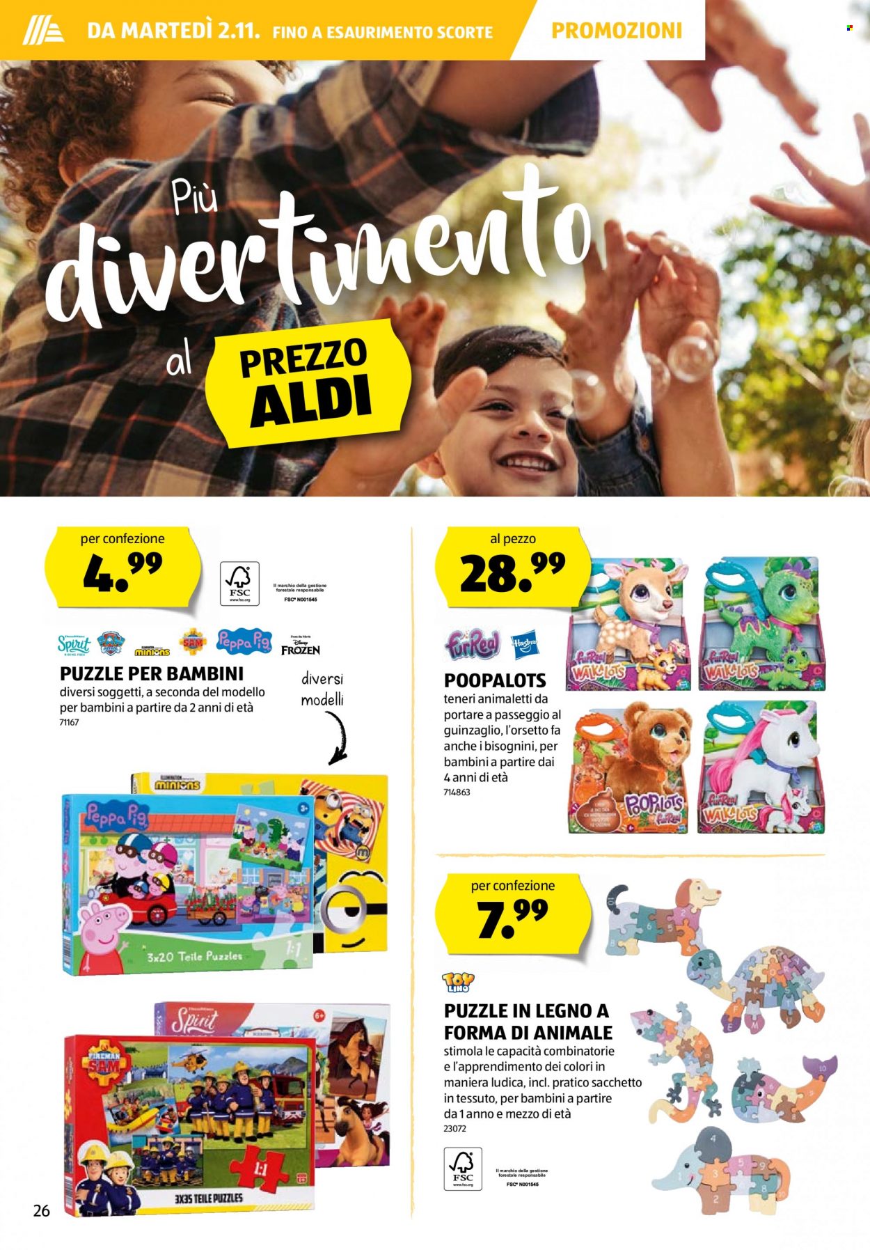 Volantino Aldi - 28.10.2021 - 3.11.2021. Pagina 26