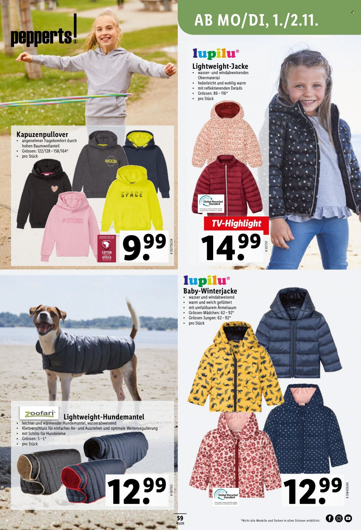 Prospekt Lidl - 28.10.2021 - 3.11.2021. Seite 59