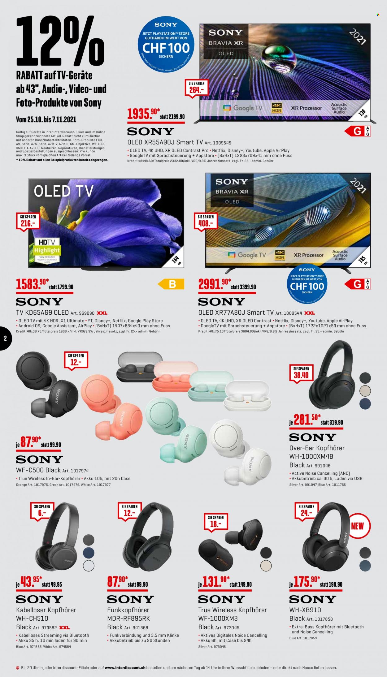 Volantino Interdiscount - 25.10.2021 - 7.11.2021. Pagina 2