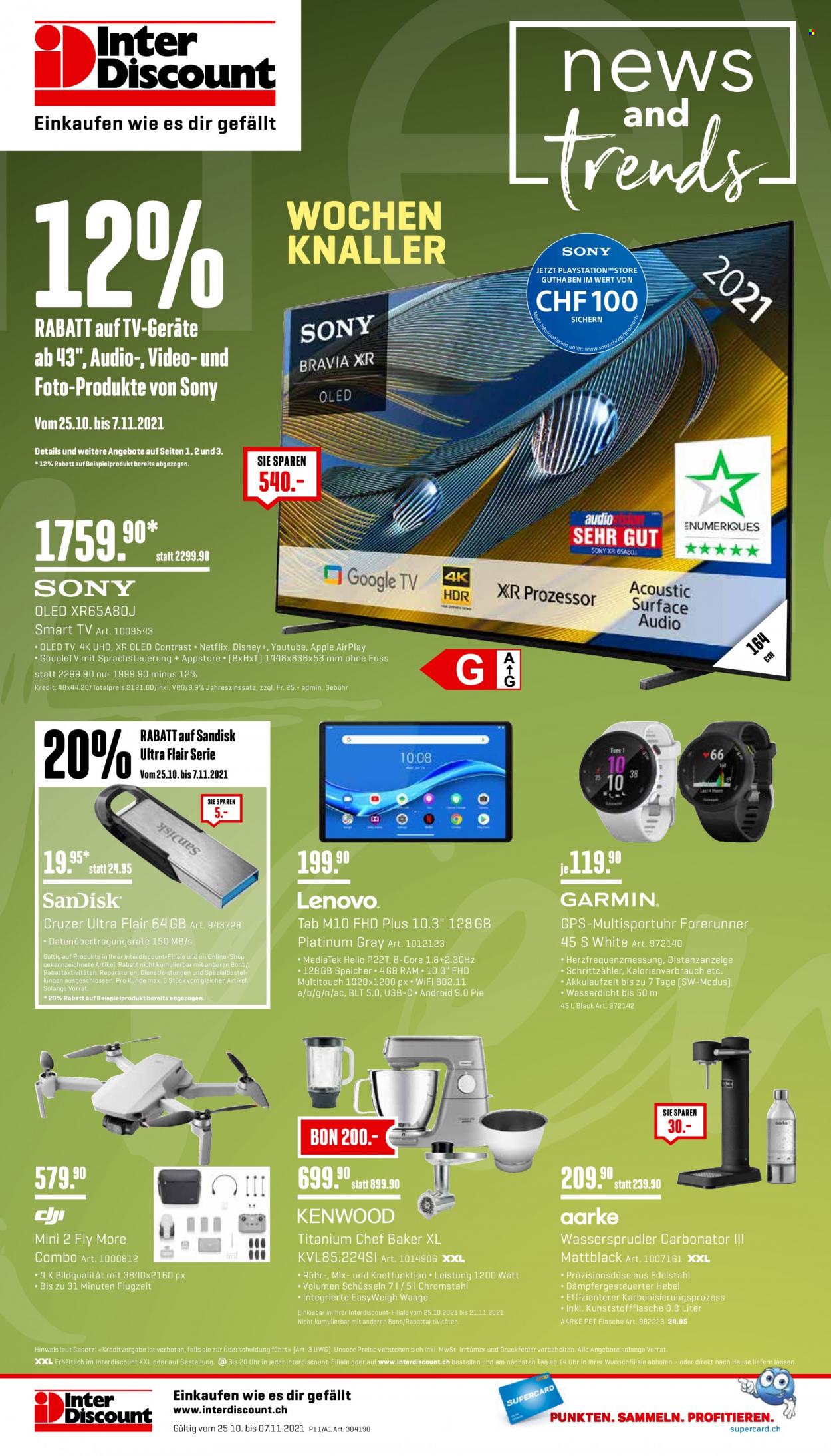Volantino Interdiscount - 25.10.2021 - 7.11.2021. Pagina 16