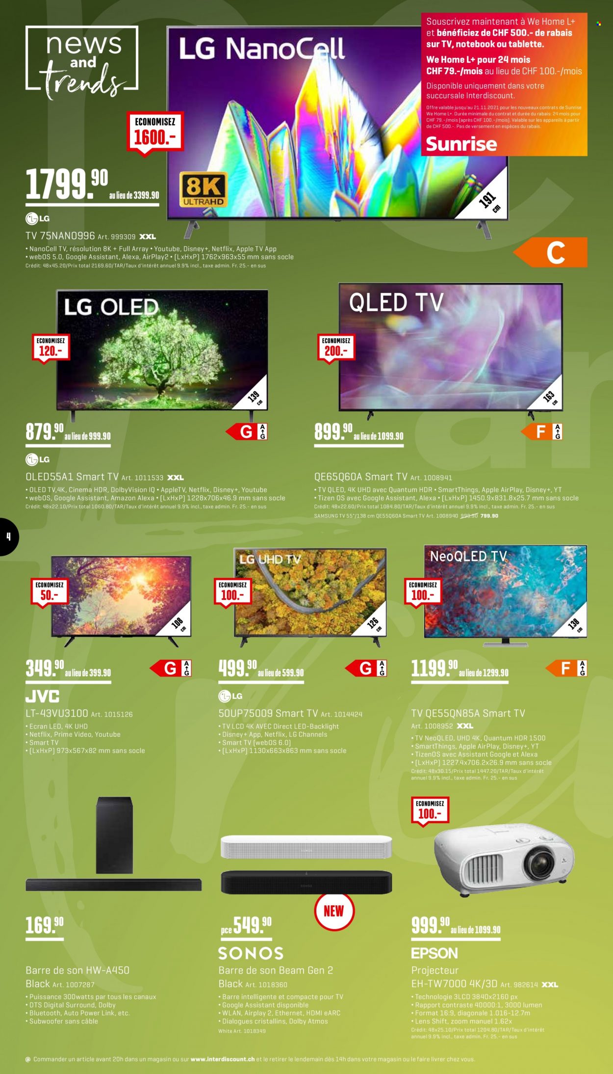 Volantino Interdiscount - 25.10.2021 - 7.11.2021. Pagina 4