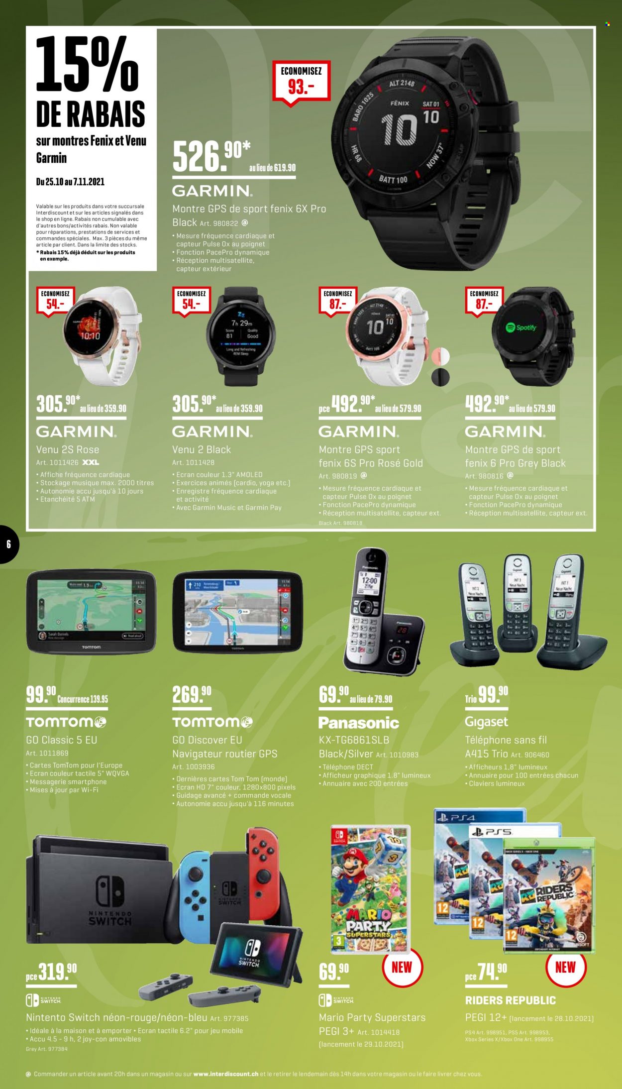Volantino Interdiscount - 25.10.2021 - 7.11.2021. Pagina 6