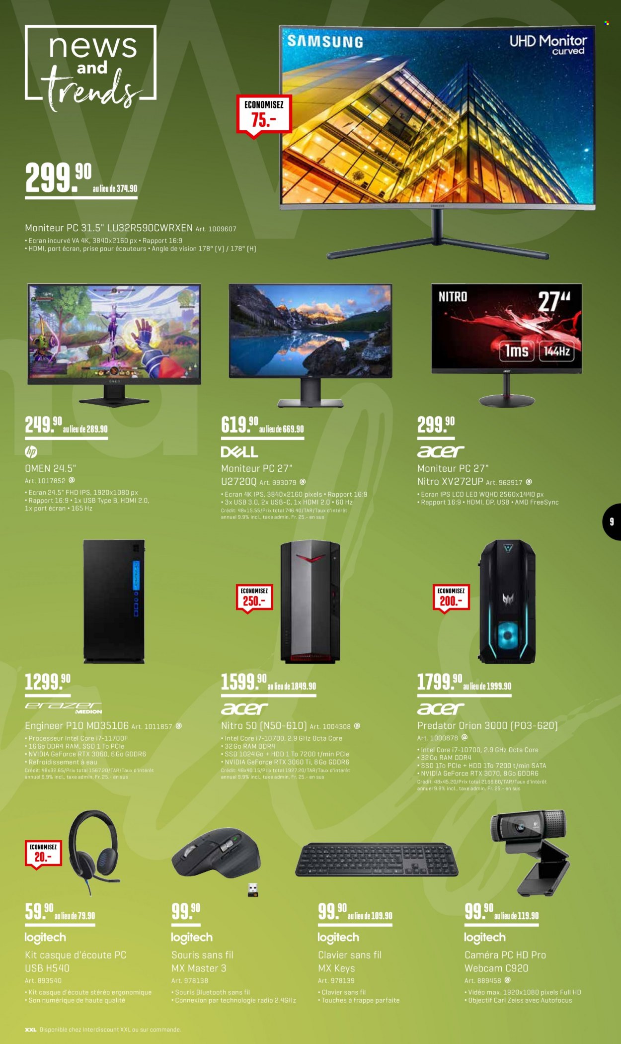 Volantino Interdiscount - 25.10.2021 - 7.11.2021. Pagina 9