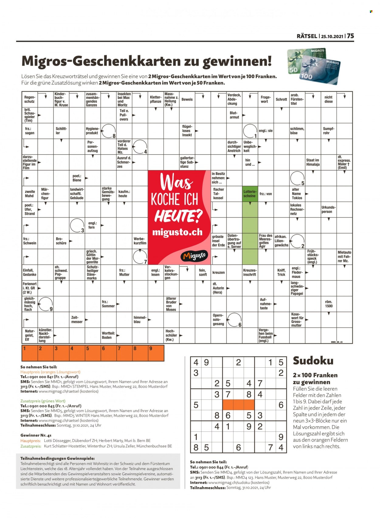 Volantino Migros - 25.10.2021 - 31.10.2021. Pagina 75