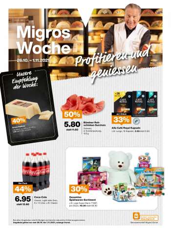 Prospekte Migros - 26.10.2021 - 1.11.2021.